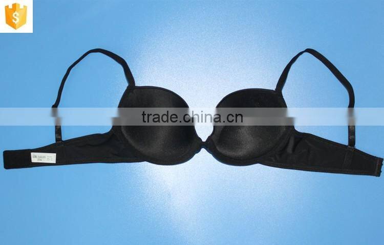 black padded young lady bra,sexy women bra