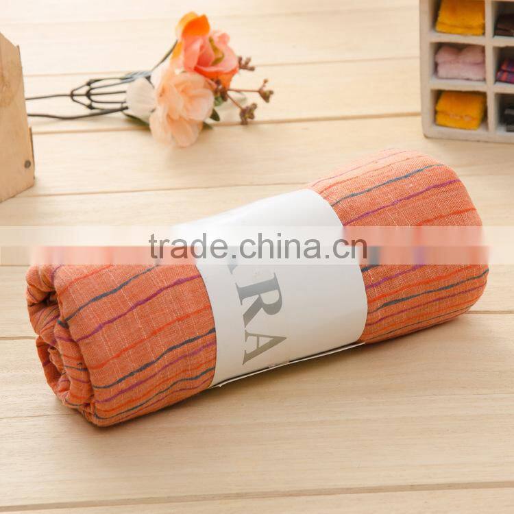 New Style Oversized Viscose Vertical Colorful Striped Scarf