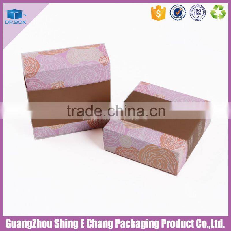 China Wholesale customized color printing paper box cosmetic with high quality