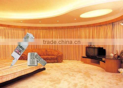 TAIYITO TDX4466 flat-open motorized curtain motor with remote control