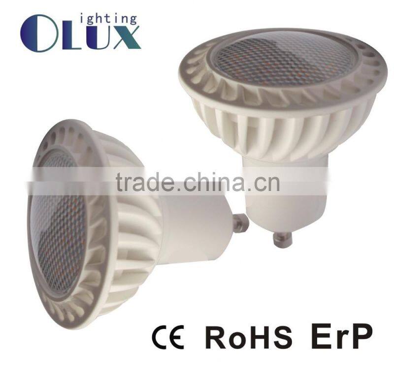Thermal plastic housing bulb GU10 5w led lamp AC220-240V 120degree GU10 led CRI80 2835SMD GU10 led lighting