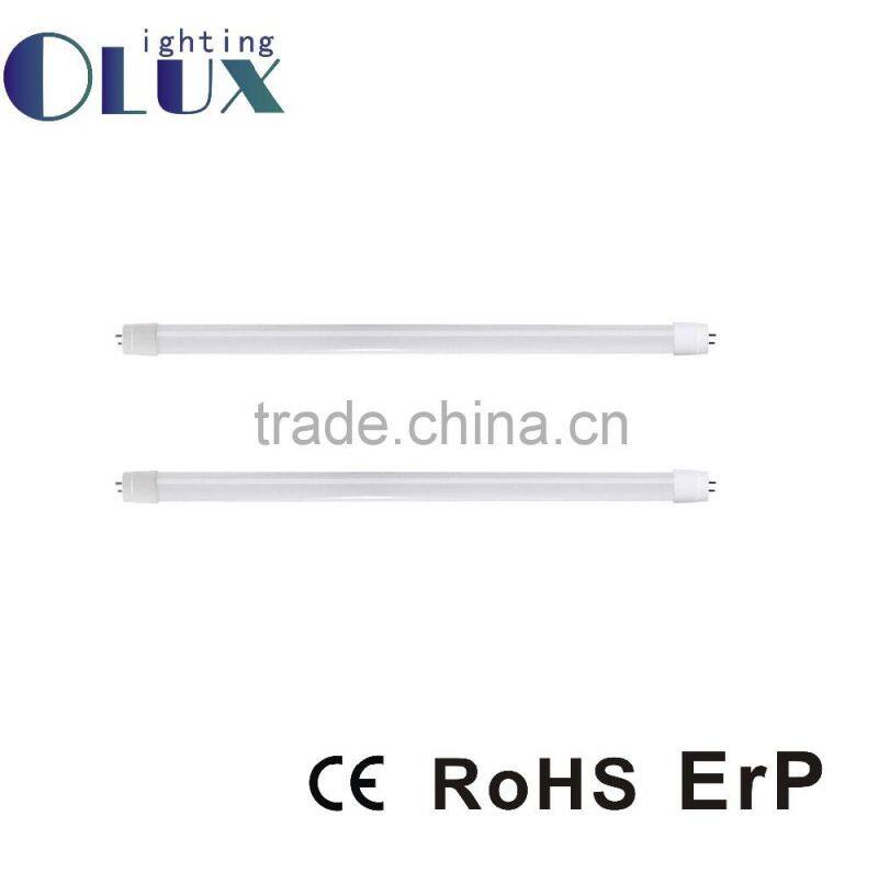 Best price! NO flicking smd2835 led tube lamp,8w 600mm led tube light,CE RoHS Bivolt AC85-265V led tube
