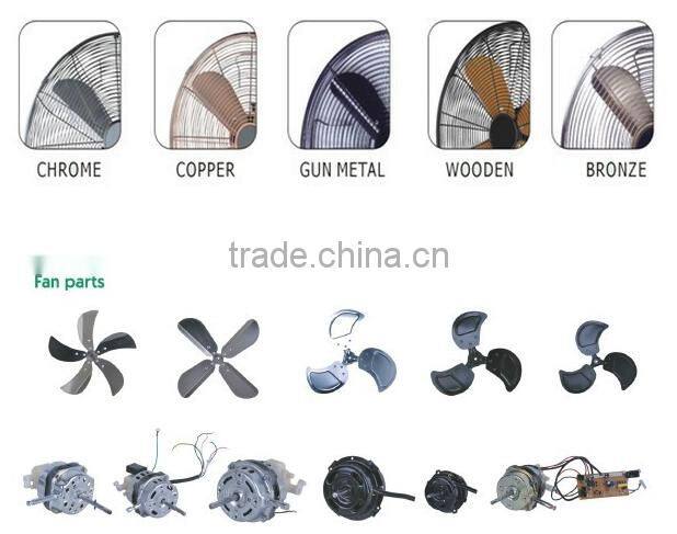 CE GS Certificate high quality 12" inch 3 speed metal desk fan