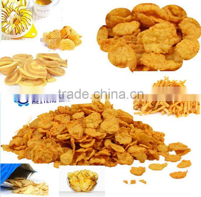 new fried wheat flour snacks making machinery/processing line/fried flour snacks production line