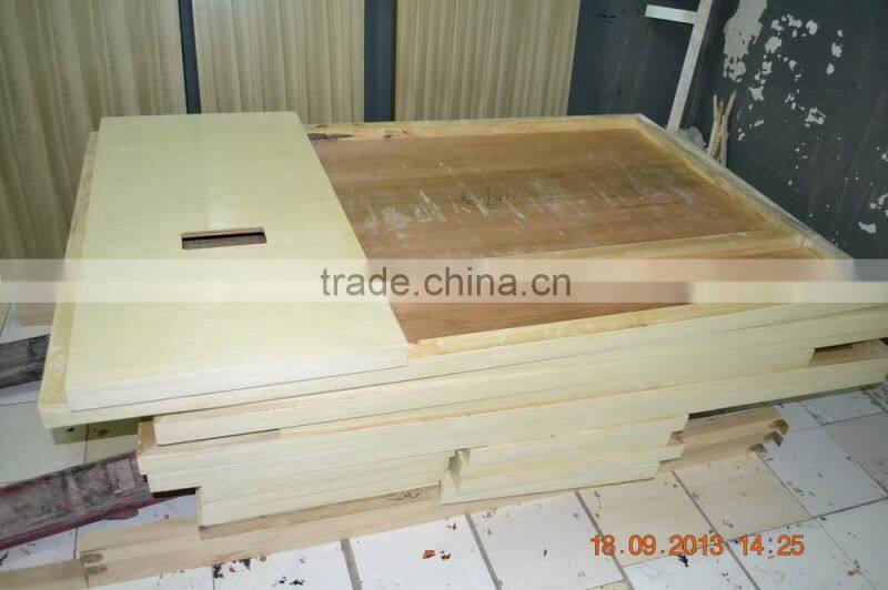 White solid wood TV stand XTV10018