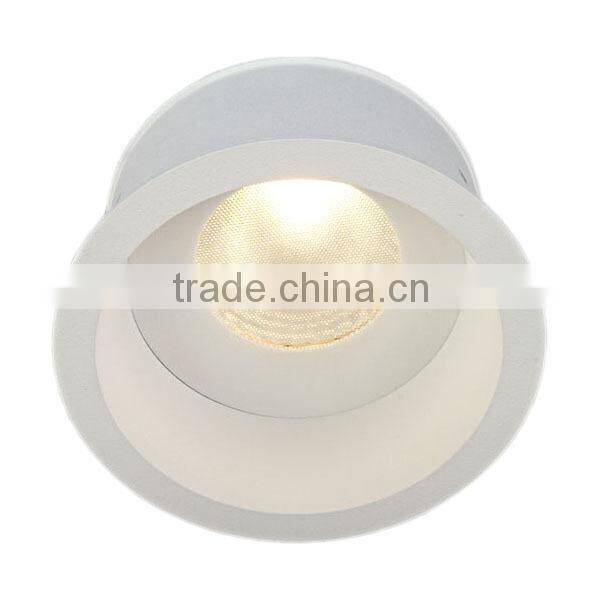 IP rated fixed dimmable dnti-glare deep 13W cob led downlight