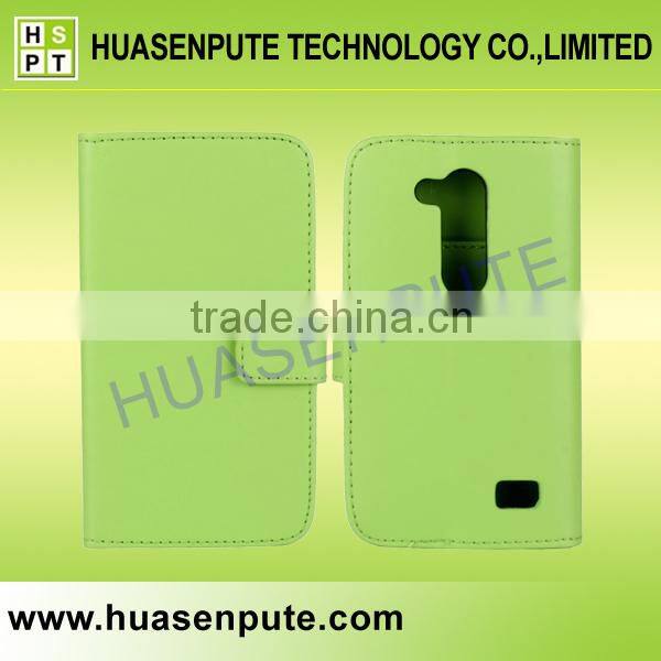 New Arrival Dual Slots Wallet Leather Case For LG L FINO DUAL D295 Wallet Leather Case