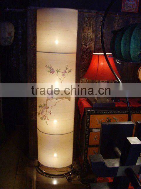 Chinese antique bedroom table light