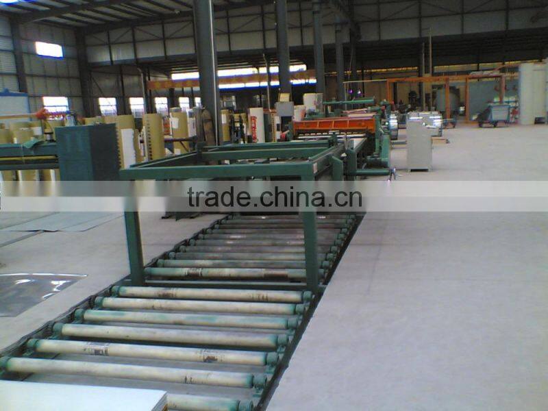 High quality cut to length machine from 0.3 to 2.0mm thickness