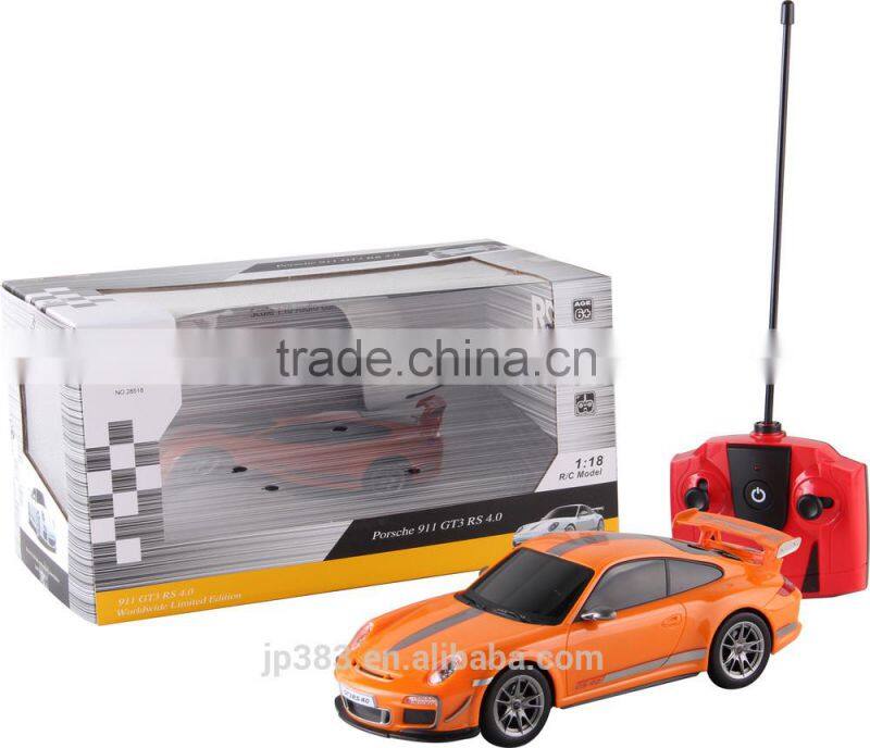 1/18 scale porsche GT911 rc china cars prices