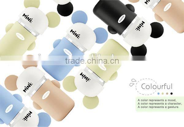 New Fancy funny ears glass sports water bottle