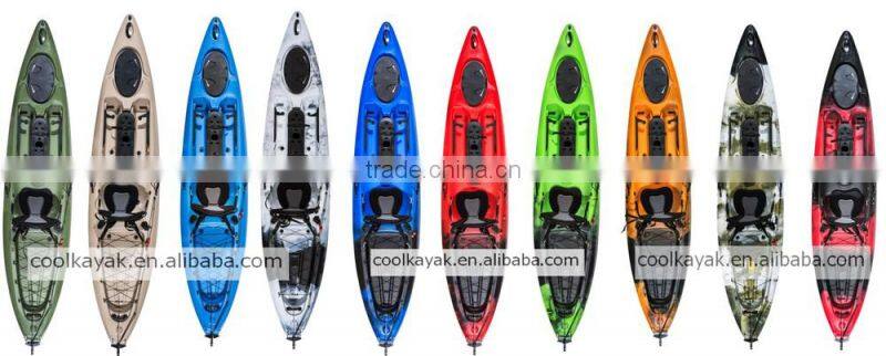 12 ft dace pro angler china cool kayak recreational fishing kayak with pedals