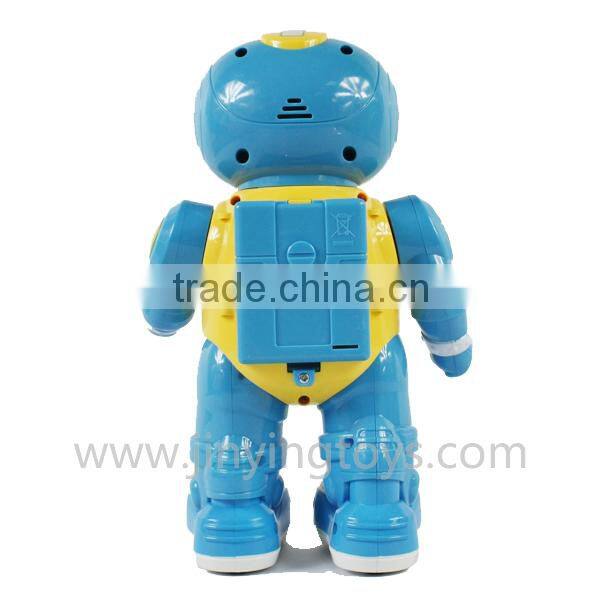 B/O multi function talking robot toy with light&sound CE certificate