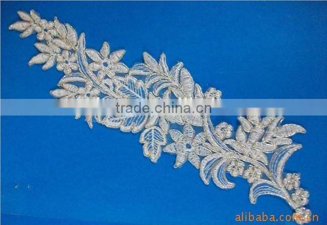 Modern professional cotton lace collar patterns for dress