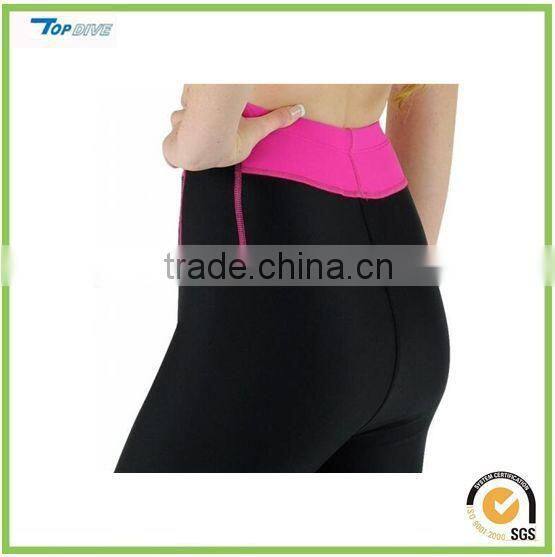 Neoprene running shorts