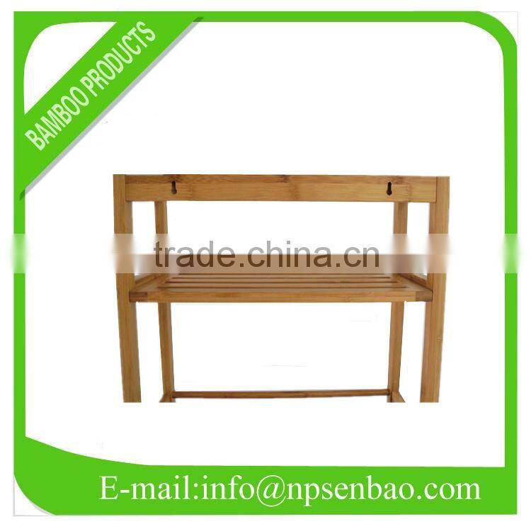 Bamboo bathroom racks, towel rack, shoes rack