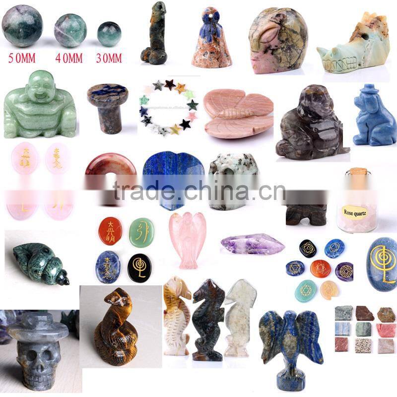 1.5 inch customize amethyst crystal quartz pendant made of worry stone