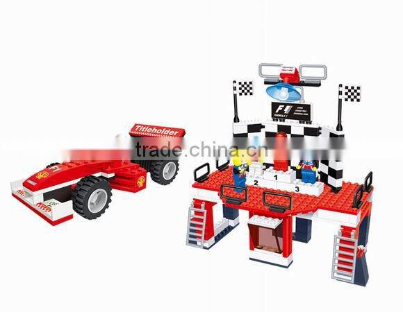 Racing Car Educational Buliding Block cars truck
