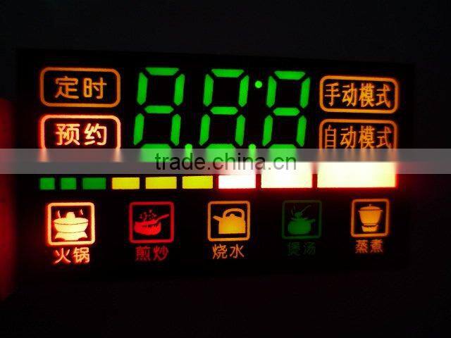 7 segment led display for countdown timer