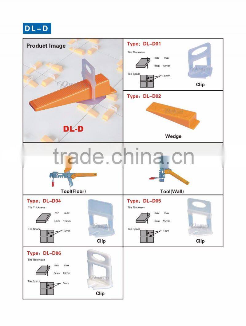 3mm tile leveling system clip tile leveling clip spacer