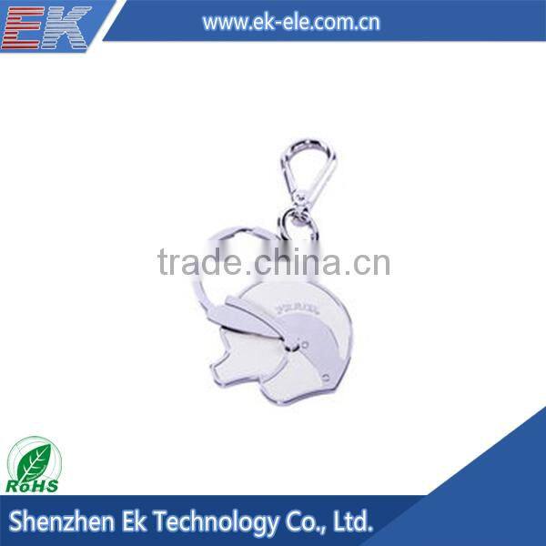 China customized fashion wholesale metal keychain