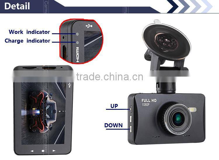 NTK96650 full hd 1080p car dvr with G-sensor and WDR