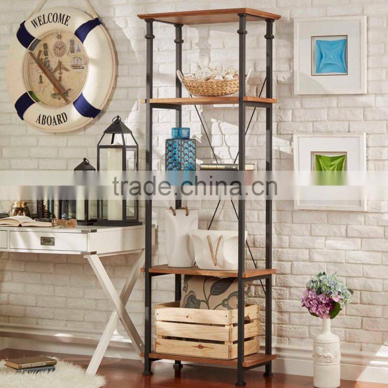 Assembly Wooden Furniture Book Stand Holder Antique Metal Book Stand