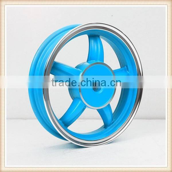12 inch motorcycle alloy wheel rims, rear wheel with drum brake