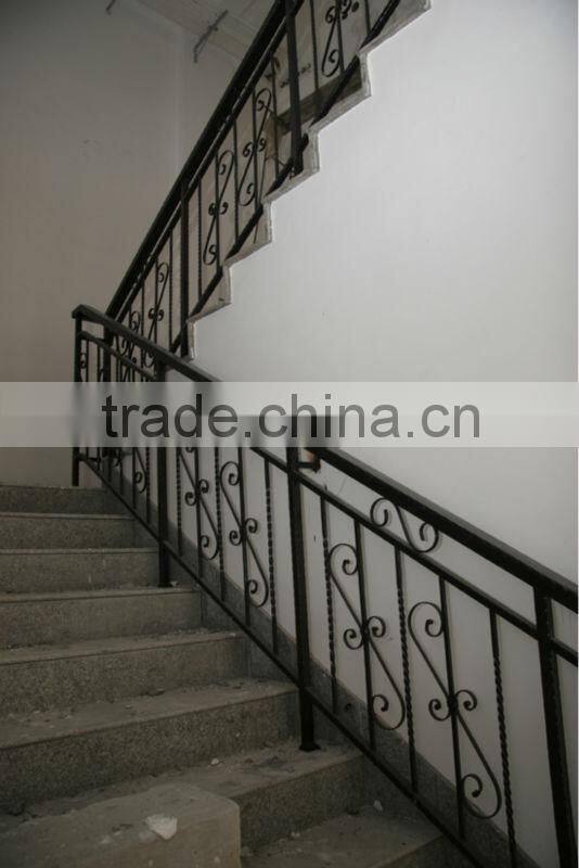 Top-selling hand forged modern metal outdoor stairs