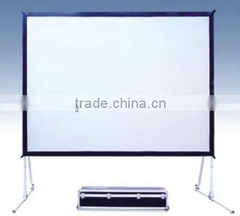 Fast Fold projection screen/outdoor projection screen/rear and projection screen