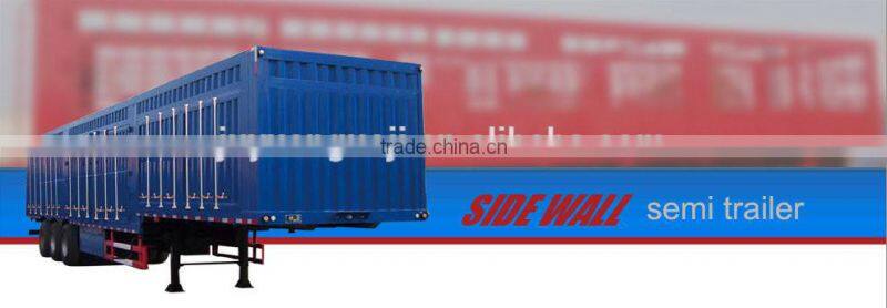Best selling tri-axle semi trailer for agricultural or sideline products' transportation