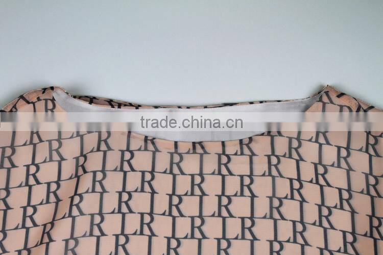 2016 Lady fashion beautiful elegant dress for mature woman