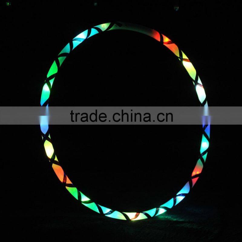 Hot Sale Flashing LED Hula Hoop For Night Use