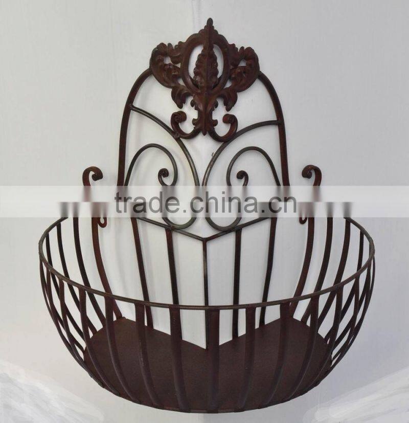 Home goods wall mount wire baskets