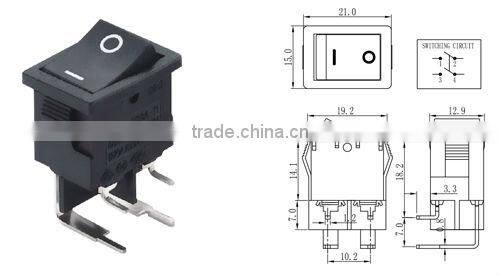 Single Pole t105 rocker switch