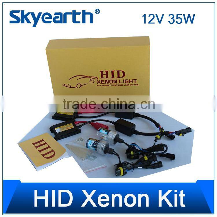 Car AC Slim H1 H7 9005 9006 Focus 6000K 12V 35W HID Ballast Xenon Light Kit