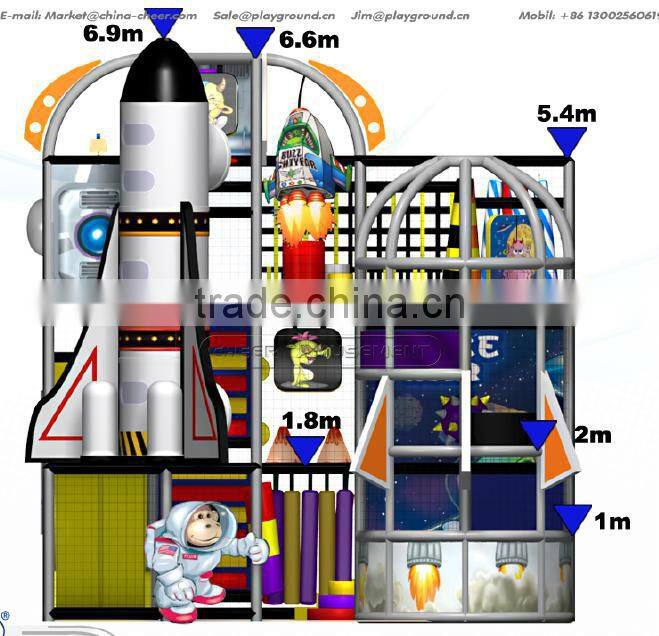 CHEER AMUSEMENT Space themed indoor playground