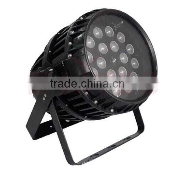 dmx lighting waterproof ip65 beam rgbw 4in1 18x 10w par led zoom