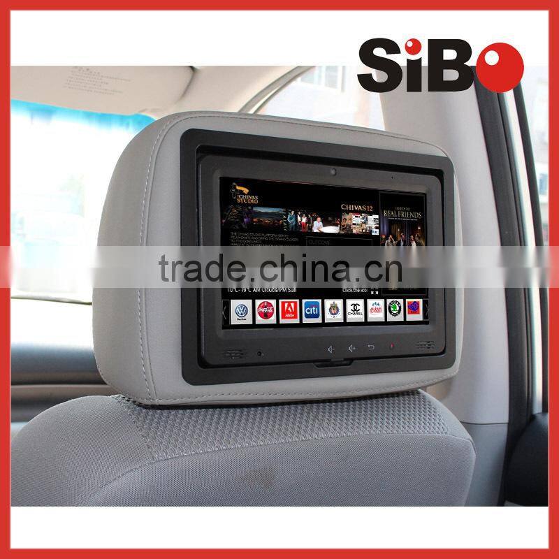 9 Inch Headrest/Back Seat Mount Android Tablet 3G/GPS With Bus VOD