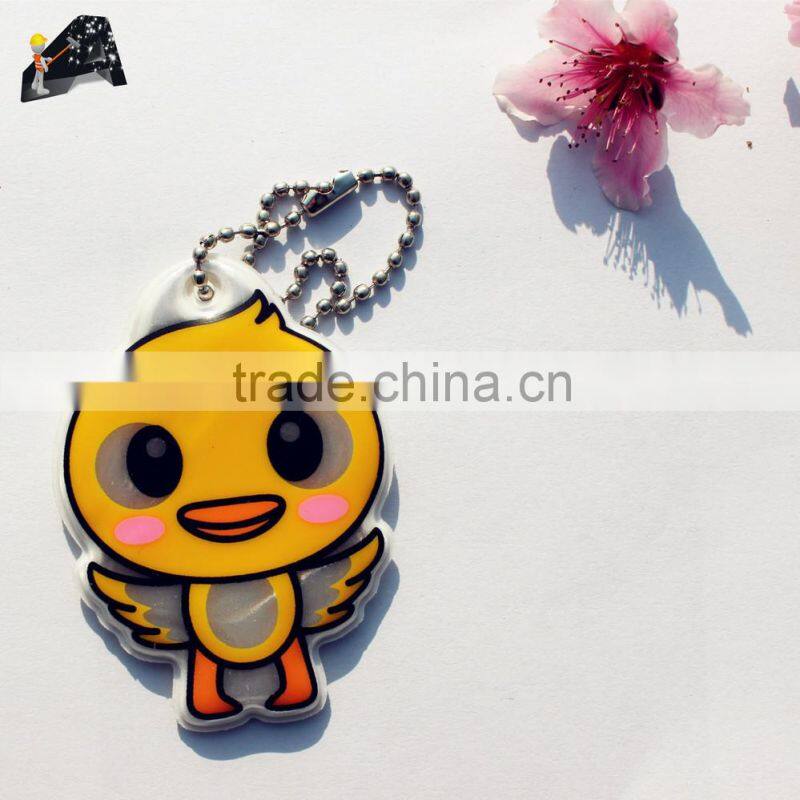 Children reflective zipper tags