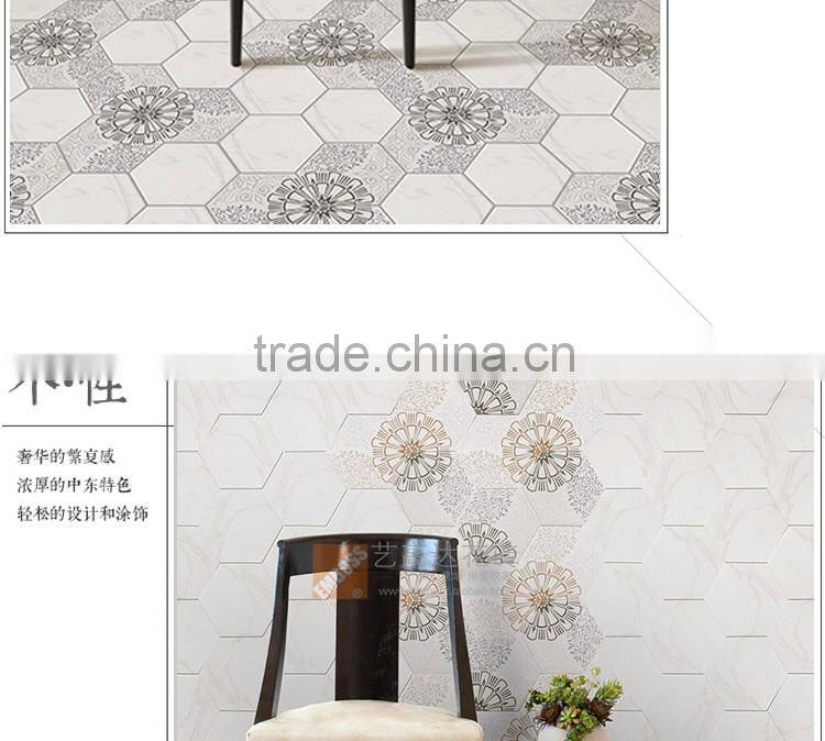 100*200*175mm hexagon tile kitchen bathroom mosaic tile porcelain floor tile