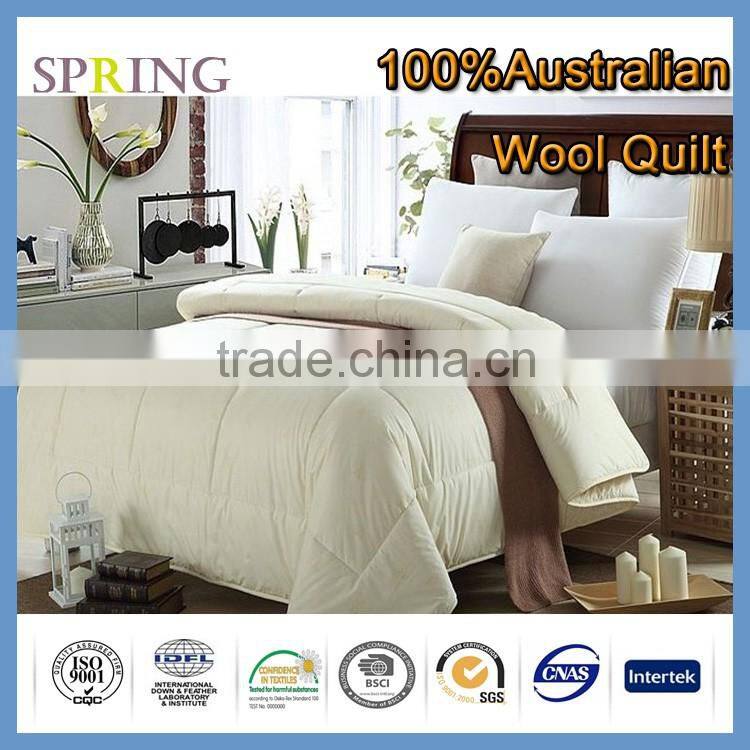 Baby Wool Quilted With Washable Australian Wool Washable fabric