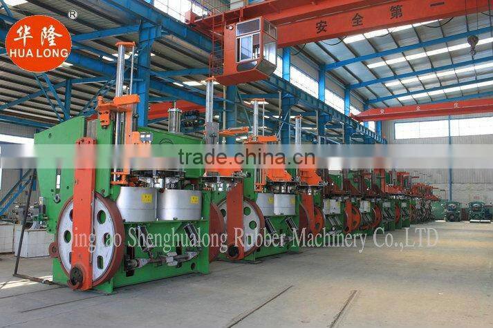 Tyre shaping and curing press tipe vulcanization machinery type