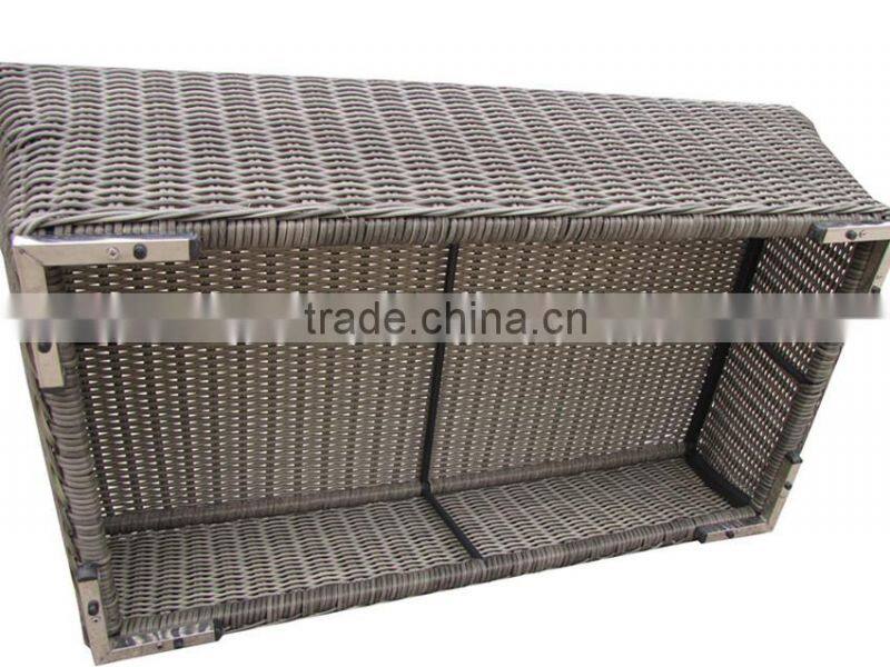 MODERN DESIGN ROUND WICKER GARDEN SET