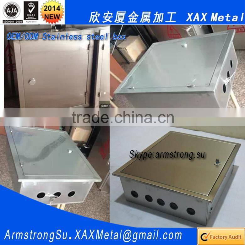 XAX85DB XAX lift wheel removable side panel adjustable rack 304 316 ss304 ss316 sus304 sus316 3 phase distribution panel box