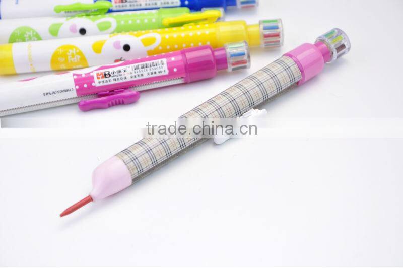 Wax color pencil, multi color pencil, wax color crayon