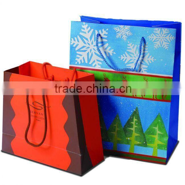 Customized Fancy and Beauty Paper Bag for Gift Packaging Without Handle Paper Gift Bags for Gift