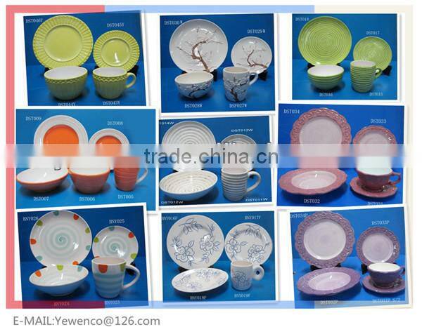 ceramic dinner set