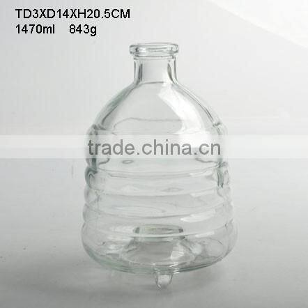 most popular transparent/decorative/spray glass insect trap for supermarket /garden decor