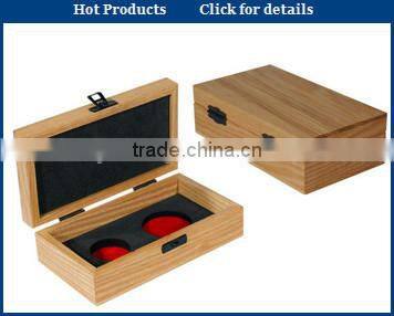 Traditional red wooden lacquering moneycollection box